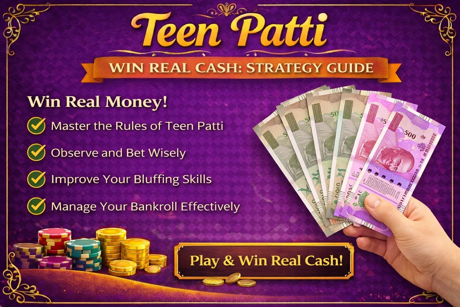 Winning Real Money with Teen Patti Master Old Version